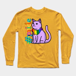 Pride Cat Long Sleeve T-Shirt